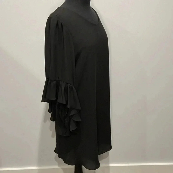 Joseph Ribkoff | 3/4 Ruffle  Sleeve Dress - Picture 3 of 6